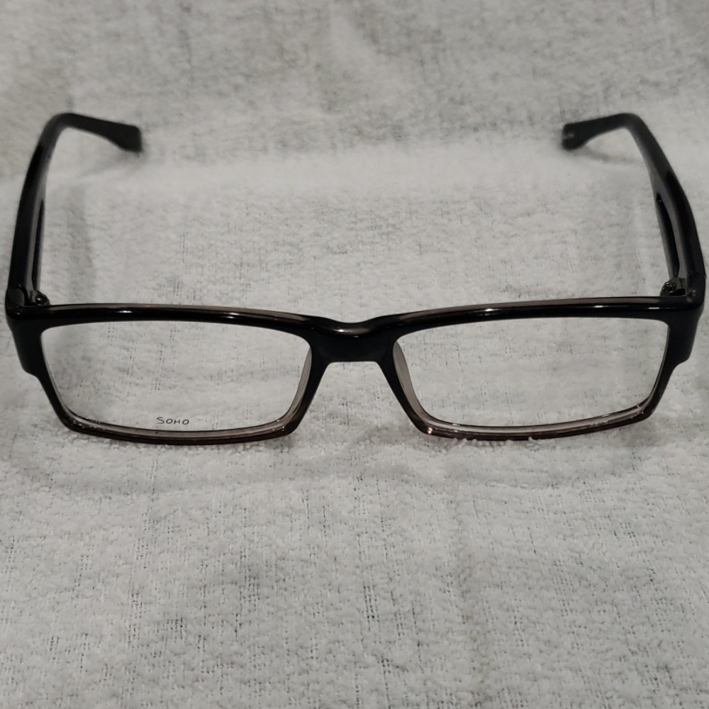 Mens Soho1001 plastic eyeglass frame